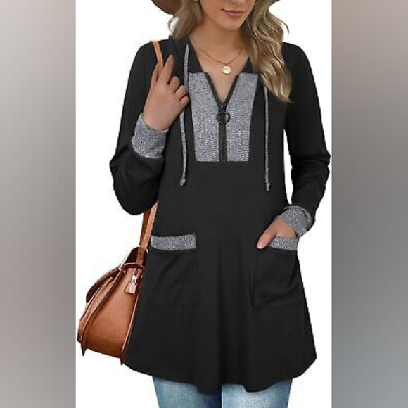 Amazon - Long Tunic Top - Picture 3 of 12